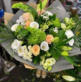 .Florist choice hand tied